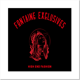 Fontaine Exclusives Virgin Mary Logo #4 Posters and Art